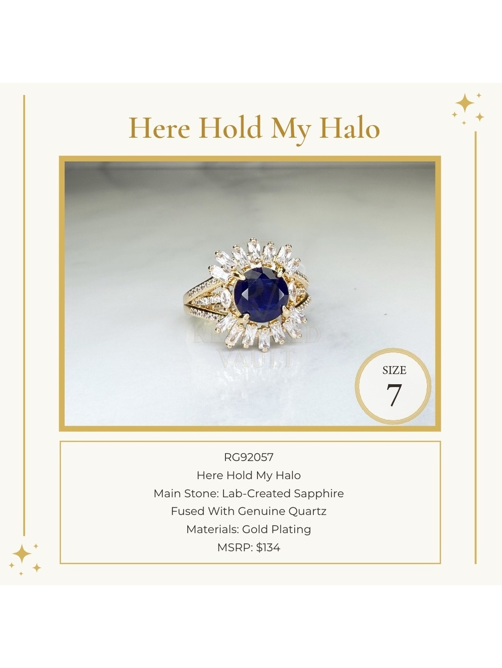 Here Hold My Halo - Size 7 - OG